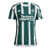 Camiseta Manchester United Segunda Equipación Replica 2023-24 mangas cortas